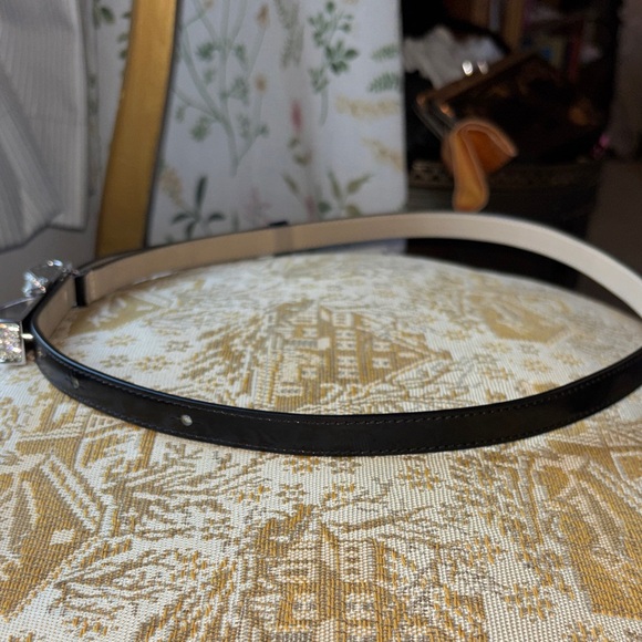 Swarovski Black Belt with Silver Crystal Bow main image 6